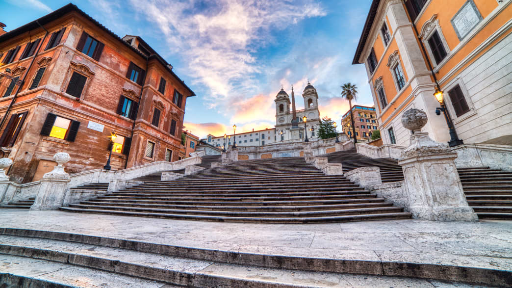 Spanische Treppe in Rom