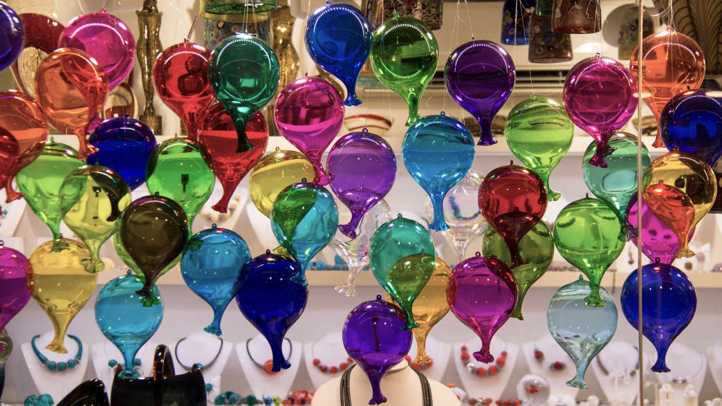 Glas Ballons aus Murano-Glas