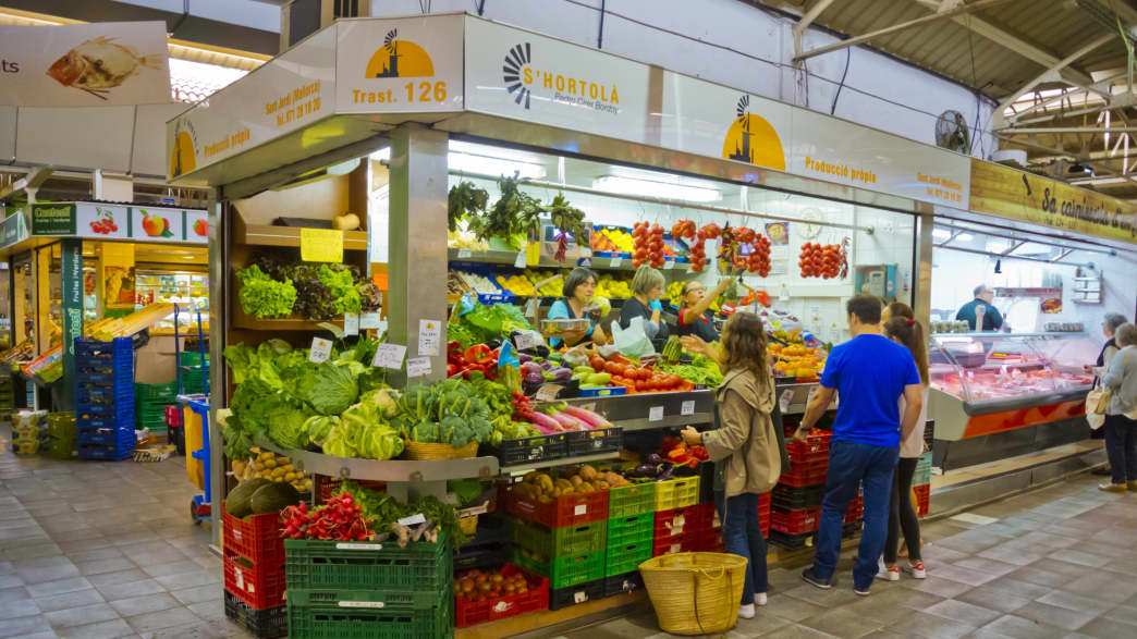 Der Markt in Santa Catalina/Palma auf Malloca