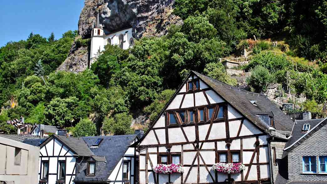 Die kleine Felsenkirche in Idar Oberstein