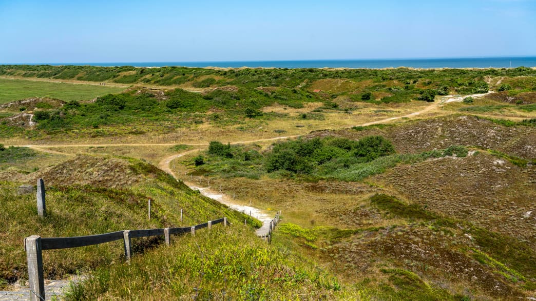Melhörndüne auf der Insen Langeoog