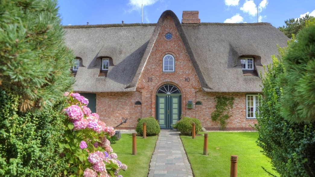 Friesenhaus in Keitum auf der Insel Sylt