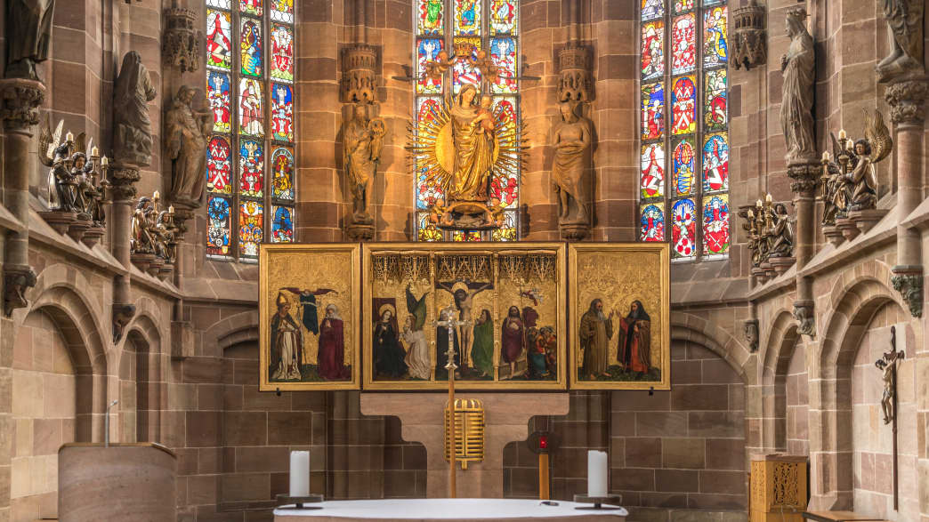 Tucher-Altar in der Frauenkirche in Nürnberg