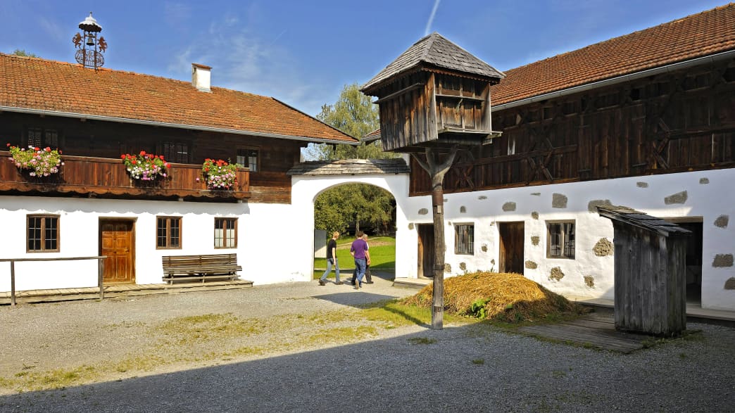 Häuser im Bauernhausmuseum in Amerang