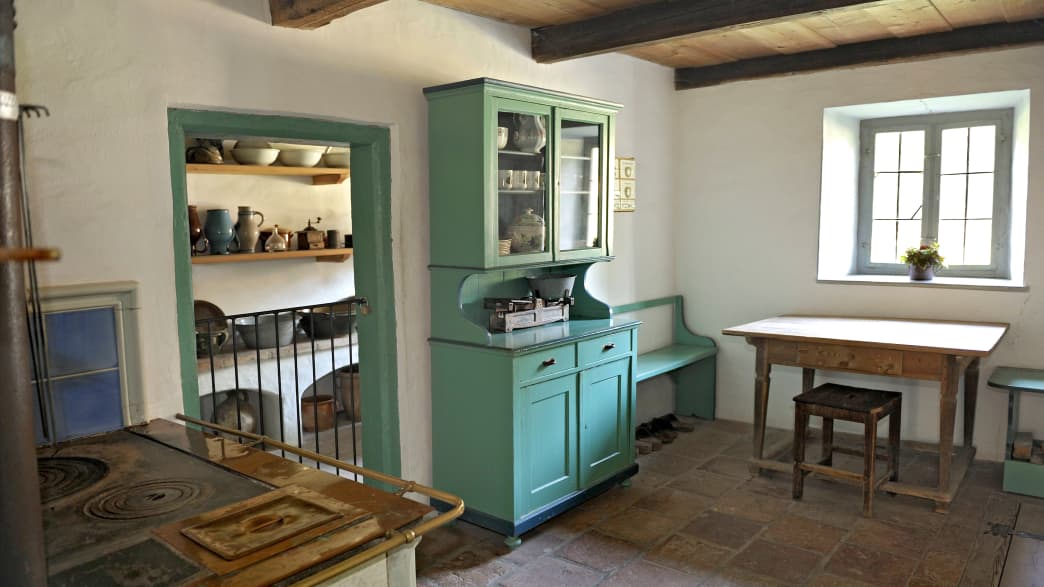 Stube im Bauernhausmuseum in Amerang