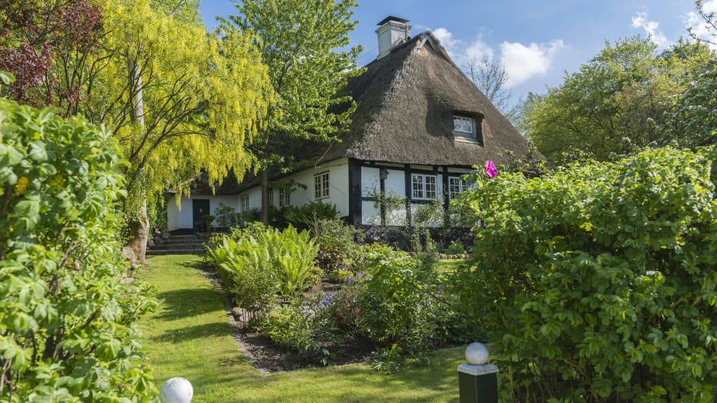 Reetdachhaus in Sieseby