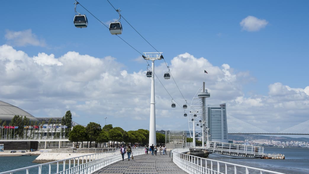 Seilbahn in Lissabon