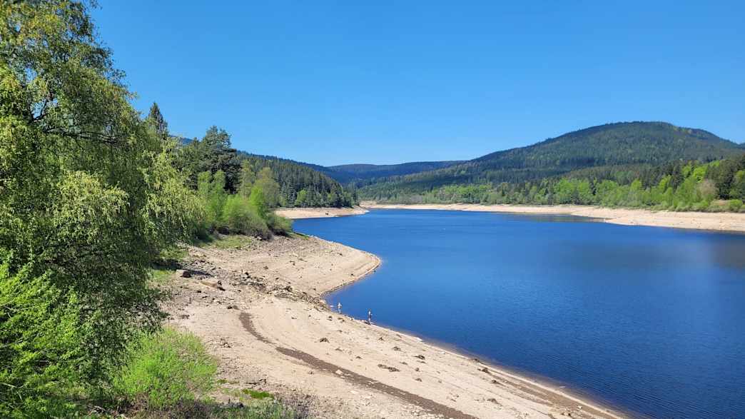 Die Schwarzenbachtalsperre im Schwarzwald