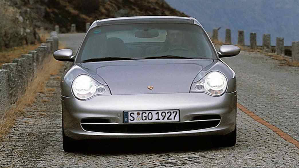 Porsche 911 Targa Tiptronic (WLS) – 345 PS · Super Plus · Katalog-ID 352091 – Hauptansicht