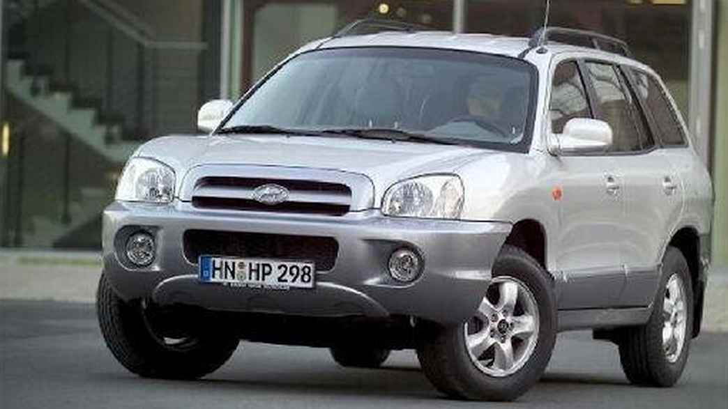Hyundai Santa Fe 2.7 V6 GLS 4WD Automatik (11/04 - 03/06) 2 Hyundai Santa Fe 2.7 V6 GLS 4WD Automatik (11/04 - 03/06) 2