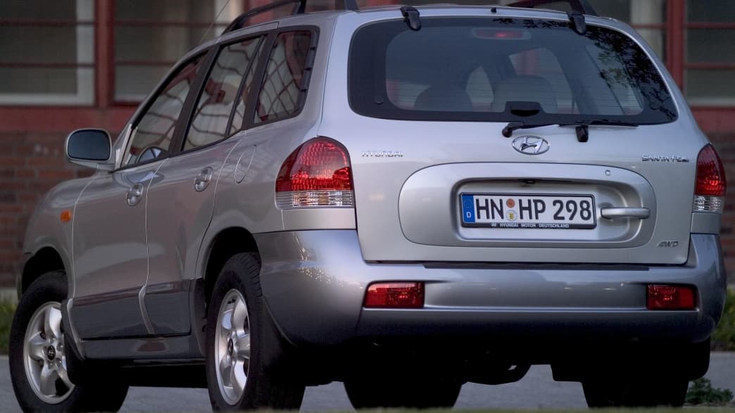 Hyundai Santa Fe 2.7 V6 GLS 4WD Automatik (11/04 - 03/06) 4 Hyundai Santa Fe 2.7 V6 GLS 4WD Automatik (11/04 - 03/06) 4