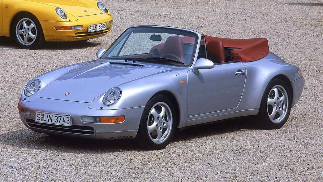 Porsche 911 Carrera Cabriolet (WLS) – 300 PS · Super Plus · Katalog-ID 352103 – Hauptansicht