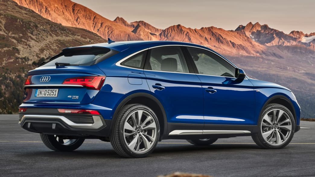 Audi Q5 Sportback 50 TFSI e S line quattro S tronic (03/21 07/22) Technische Daten, Bilder Audi Q5 Sportback 50 TFSI e S line quattro S tronic (03/21 07/22) Technische Daten, Bilder