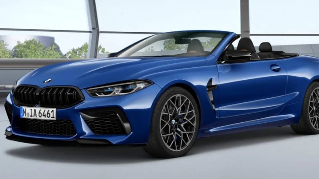 BMW M8 Competition Cabrio Steptronic Sport (ab 03/22): Technische Daten ...