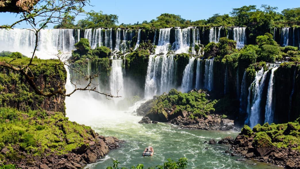 Iguazu Wasserfälle in Brasilien