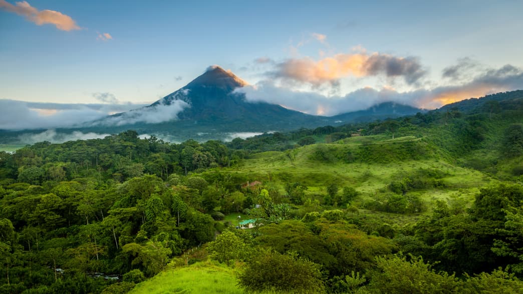 Der Vulkan Arenal in Costa Rica