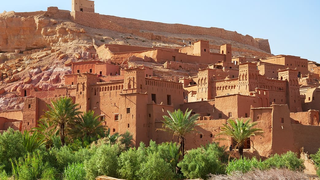 Weltkulturerbe Festungsanlage Ait Benhaddou im Süden Marokkos