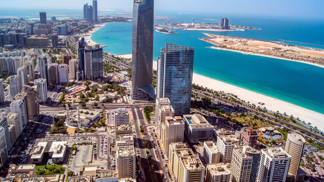 Skyline von Abu Dhabi
