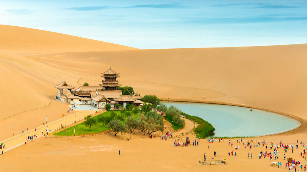 Dunhuang, Wüstenoase an der Seidenstraße Chinas