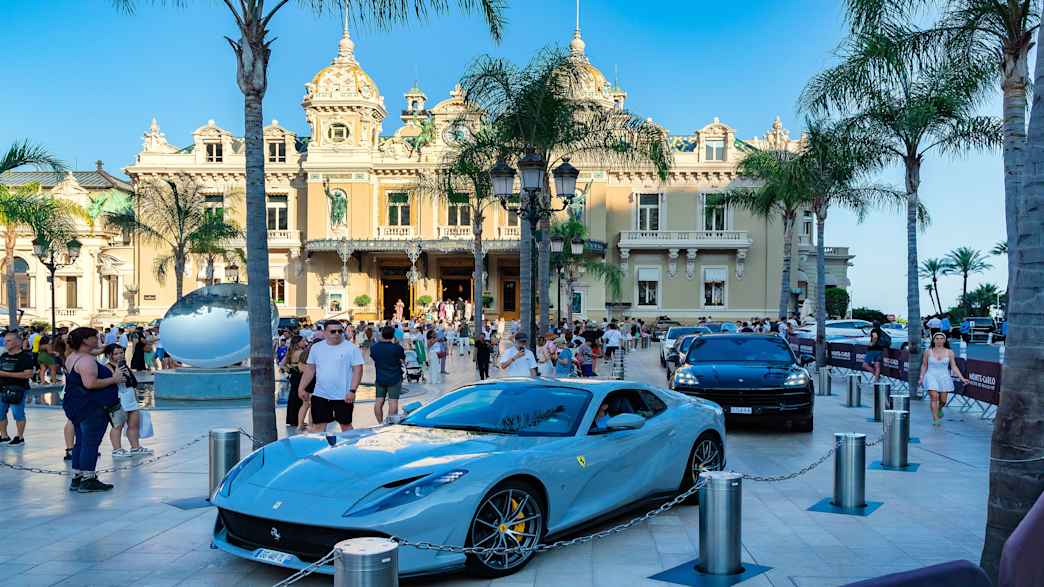 Das Casino im Fürstentum Monaco Monte Carlo