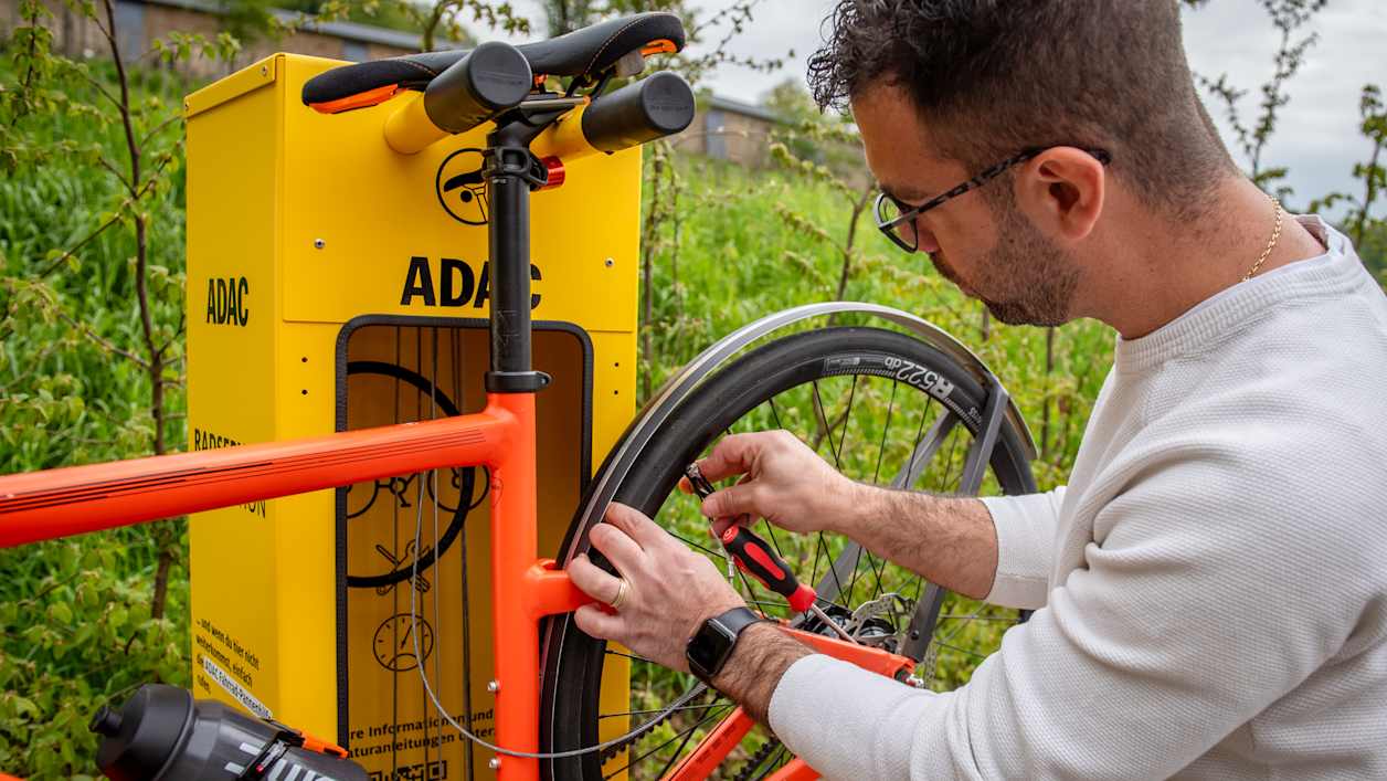 cubestand cmpt fahrradständer CUBE Ständer Magnetische Fahrradbeleuchtung – sorgen Deko Behälter Küche Italien Farbe:Tagesanbruch Rot
