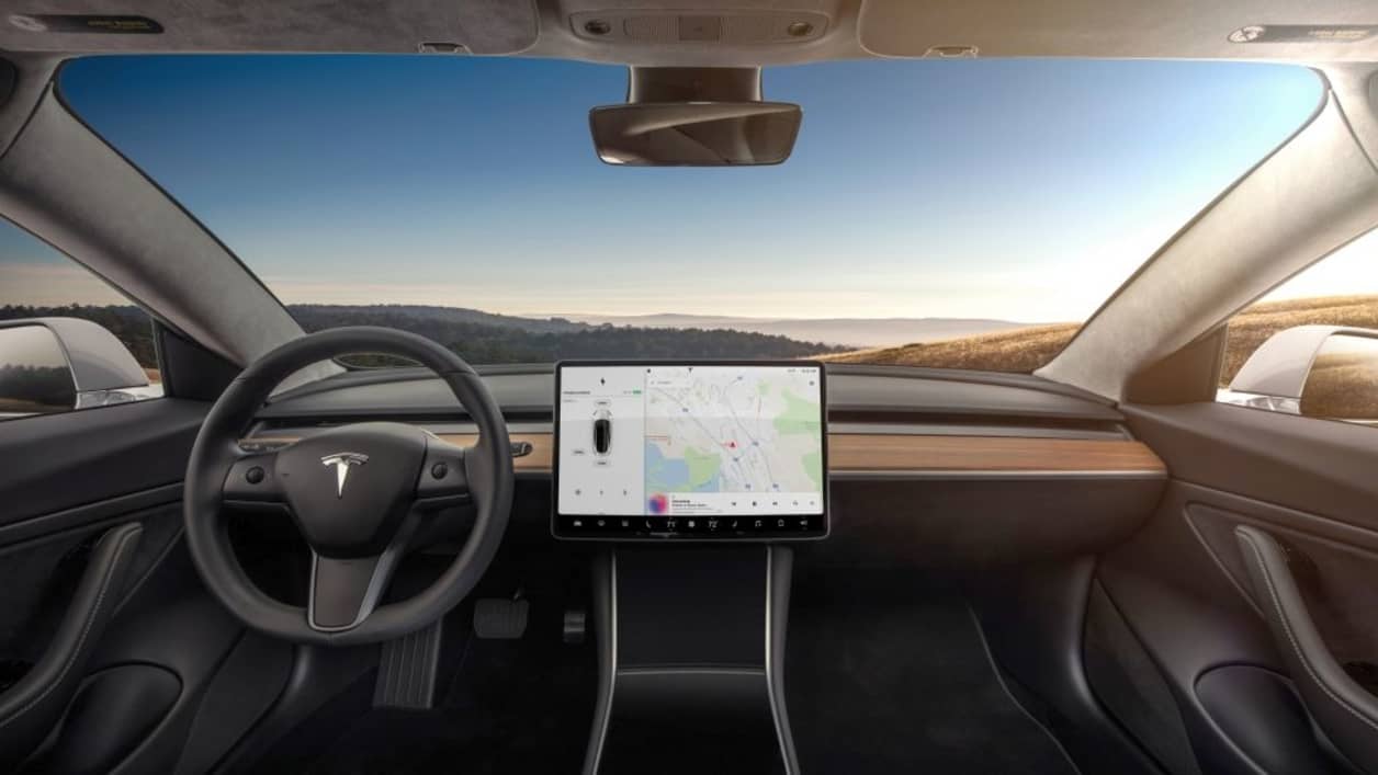 Wohnwagenspiegel für das Tesla Model 3
