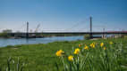 Die (alte) Leverkusener Brücke im Frühjahr 2020