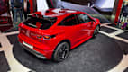 Heck und Seitenansicht eines stehenden Renault Clios