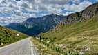 Strecke zum Col de Restefond-Bonette in den Alpen