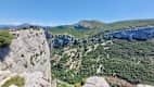 Aussichtspunkt an der Gorges du Verdon, spektakuläre Motorradstrecke entlang der Schlucht