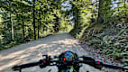 Offroad-Motorradfahrt bei Logatec in Slowenien.