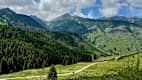 Landschaft am Manghenpass