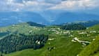 Aussicht nach Norden am Monte Grappa