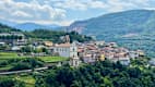 Blick auf Verla in Italien