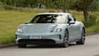 Frontansicht des Porsche Taycan