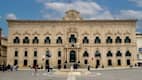 Die Auberge de Castille, Büro des Premierministers in Valletta auf Malta