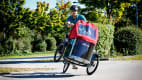 E-Lastenrad beim Test