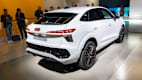 Heckansicht eines Audi Q3 auf der IAA 2025 in München.