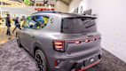 Heckansicht eines Smart #5 auf der IAA 2025 in München.