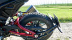 Hinterrad eines FTR 1200 S Motorrad