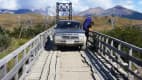 Chile Brücke Rio Paine
