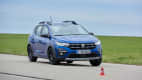 Dacia Sandero beim Ausweichtest