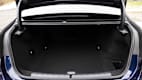 Detail des Kofferrraum des BMW i7