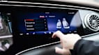 Detail der Massagefunktion des Mercedes EQS580