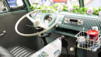 Armaturenbrett eines VW Bullis