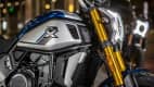 Detailaufnahme des Lenkers der 700 CL X Heritage