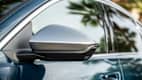 Seitenspiegel eines Audi A6 e-tron