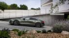 Der Audi E-Tron GT stehend von der Seite zu sehen