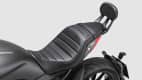 Eine Detailaufnahme der Sitzbank der Benelli 502C