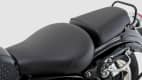Detailaufnahme des Sitzes der Benelli Imperiale 400